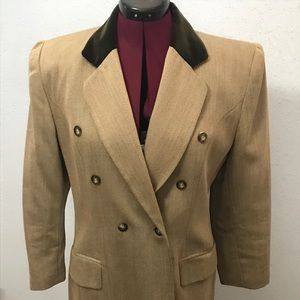 Olive tan slim blazer